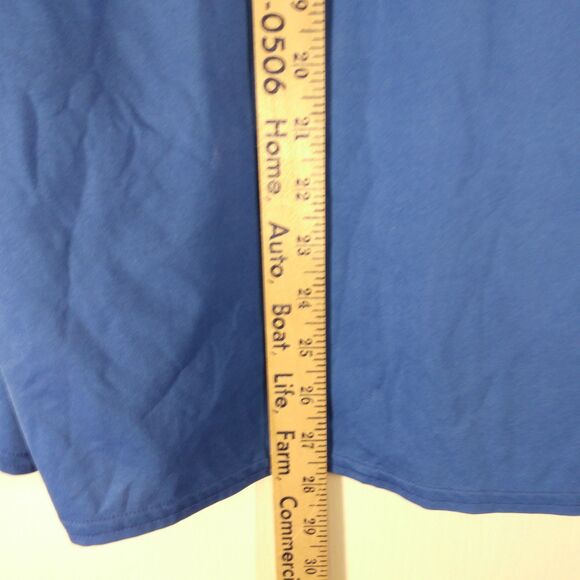 Captain America under armour Compression tshirt mens L Large blue performance - Picture 8 of 12